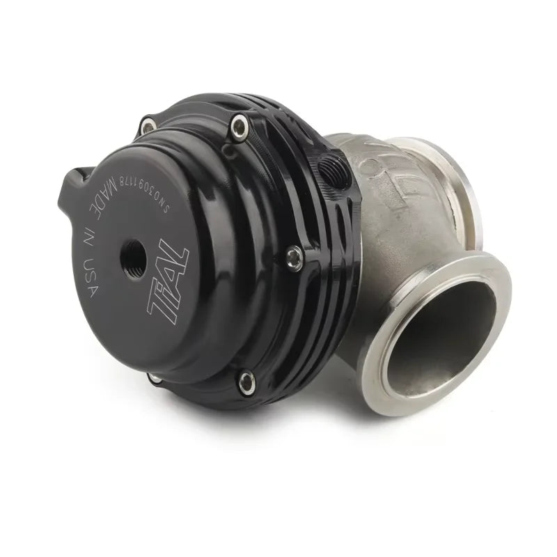 38mm External Wastegate V-Band Flanged Turbo Waste Gate For Supercharge Turbo Manifold Universal Dump Pipe Valve With Logo