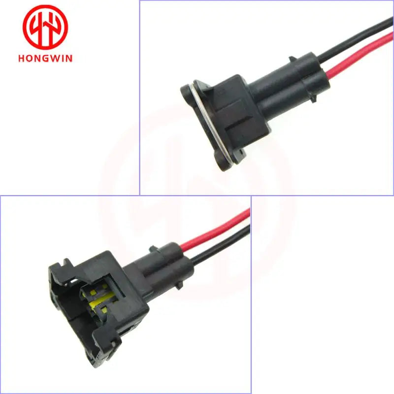 SET Waterproof EV1 Fuel Injector Plugs Connector For Bosch440cc 650cc 850cc 1000cc Fuel Injector With Pin and Wire