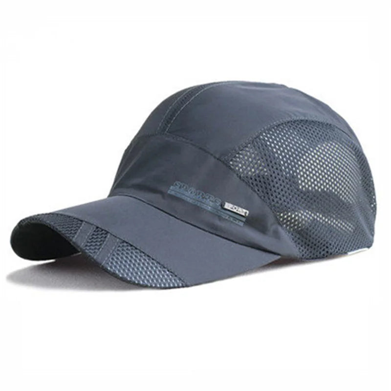 Gorra Fashion Mens Summer Outdoor Sport Hat Running Visor Cap Hot Popular 2019 New Cool Quick Dry Mesh Cap 6 Colors Gorras