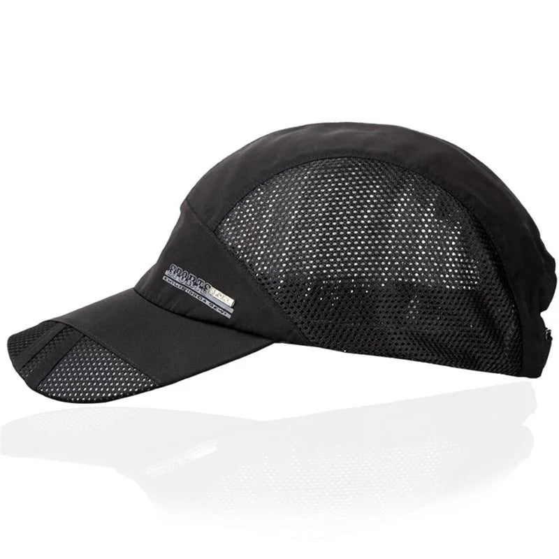 Gorra Fashion Mens Summer Outdoor Sport Hat Running Visor Cap Hot Popular 2019 New Cool Quick Dry Mesh Cap 6 Colors Gorras