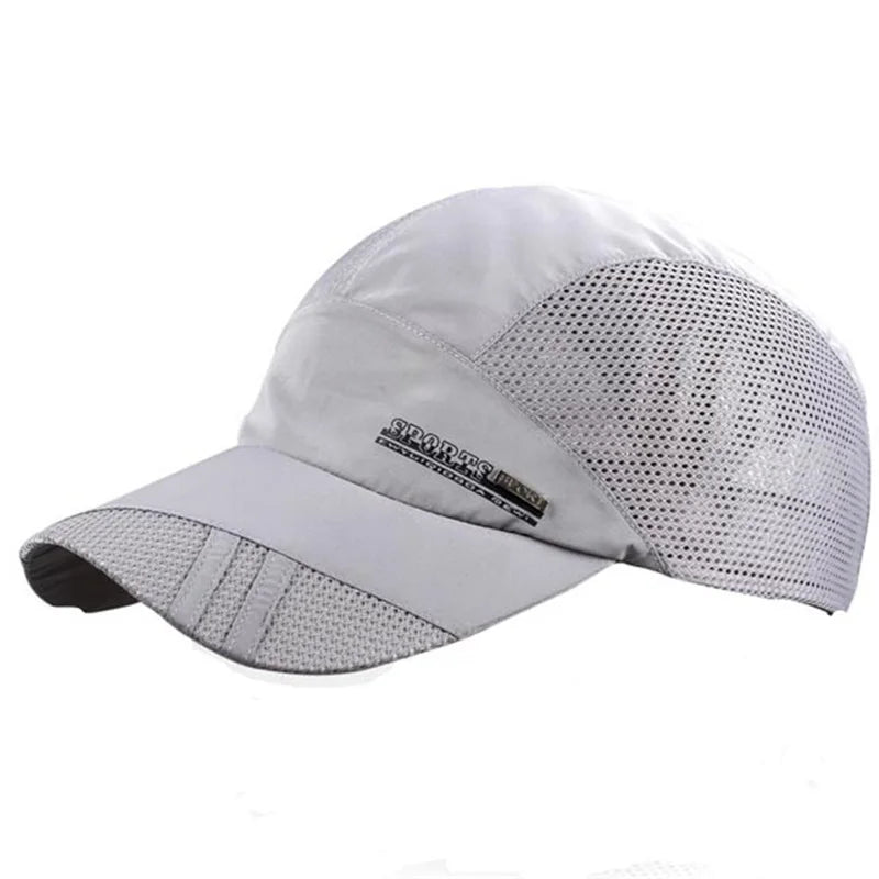 Gorra Fashion Mens Summer Outdoor Sport Hat Running Visor Cap Hot Popular 2019 New Cool Quick Dry Mesh Cap 6 Colors Gorras