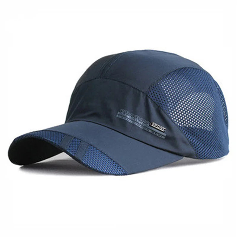 Gorra Fashion Mens Summer Outdoor Sport Hat Running Visor Cap Hot Popular 2019 New Cool Quick Dry Mesh Cap 6 Colors Gorras