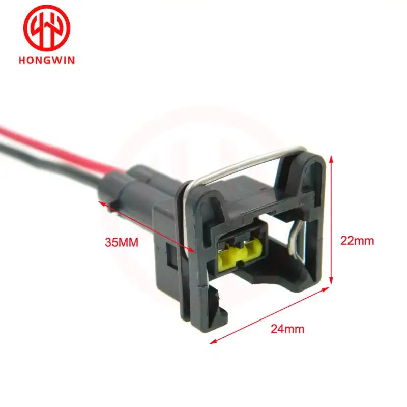 SET Waterproof EV1 Fuel Injector Plugs Connector For Bosch440cc 650cc 850cc 1000cc Fuel Injector With Pin and Wire