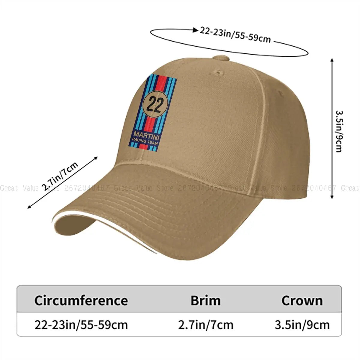 Gorra Formula 1 F1 Multicolor Hat Peaked Men's Cap Martini Racing Personalized Visor Protection Hats