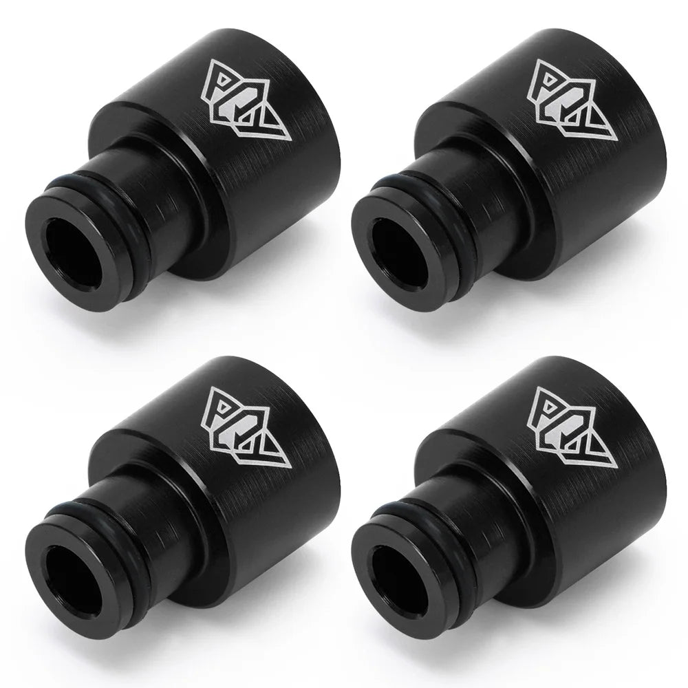 4pcs Fuel Injector Hat Fuel Nozzle Modified Auto Parts Nozzle Adapter Dedicated Fuel Flow Injector Adapter Fuel Injector