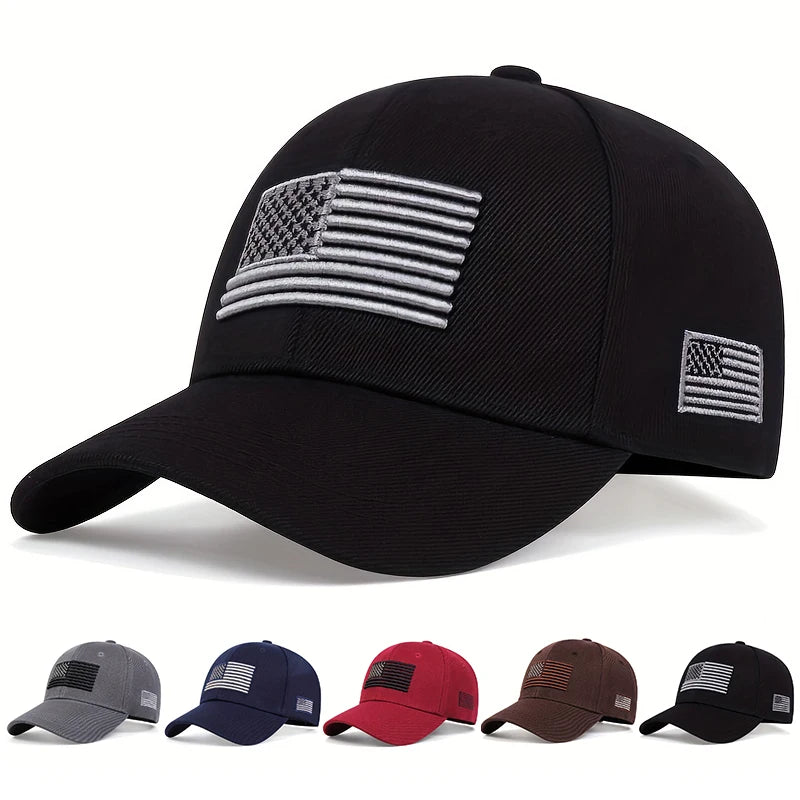 Gorra American Flag Cap for Men Snapback Hat for Men&Women Bone Gorra Casquette Fashion