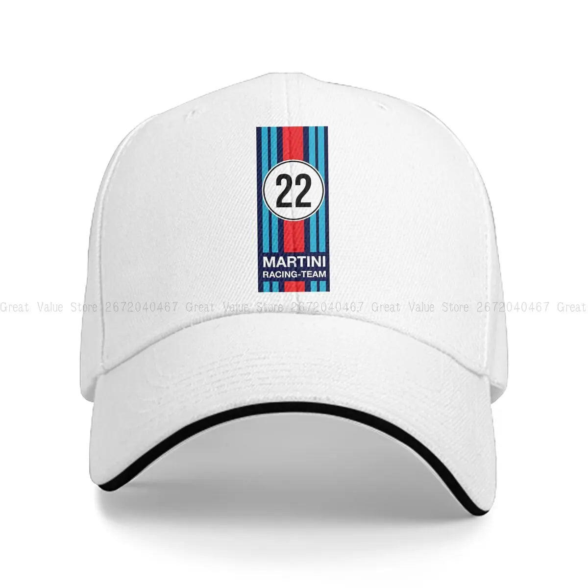 Gorra Formula 1 F1 Multicolor Hat Peaked Men's Cap Martini Racing Personalized Visor Protection Hats