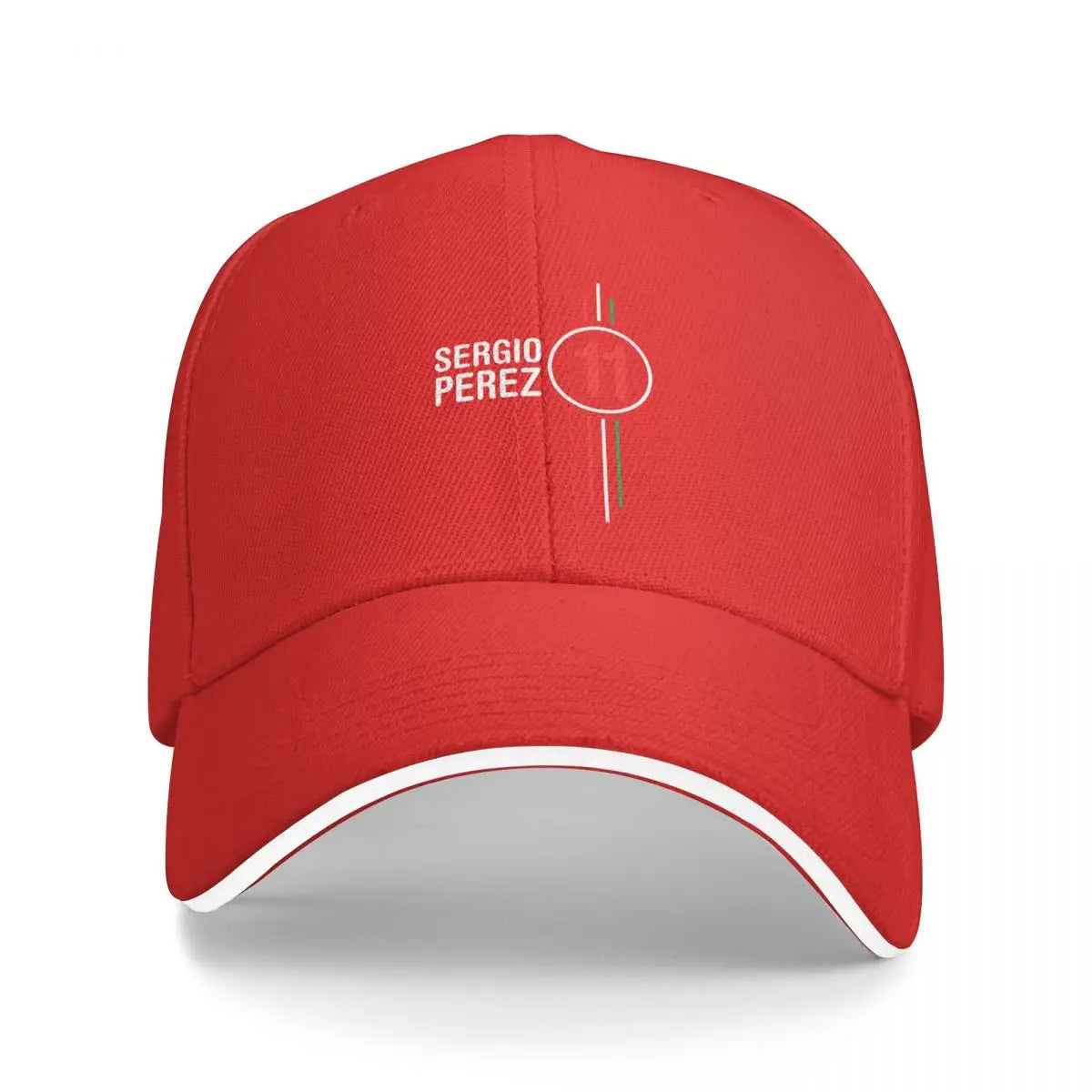 Gorra Sergio Perez F1 Car Racing Washed Men's  Cap Sunprotection Trucker Snapback Caps Dad