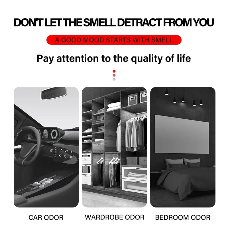 For Nismo Nissan Juke Tiida Teana GTR  Car Aromatherapy Diffuser Necklace Fresh Air Suede Pendant 5 Scents