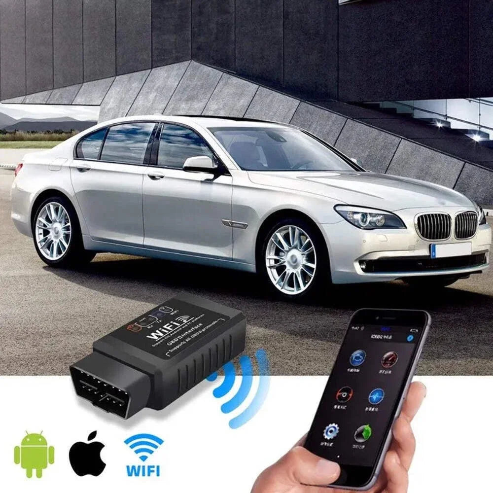 Scaner WIFI ELM327 V1.5 OBD2 Scanner Car Diagnostic Code Reader Tool for iOS Android iPhone OBDII Auto Scan Tool