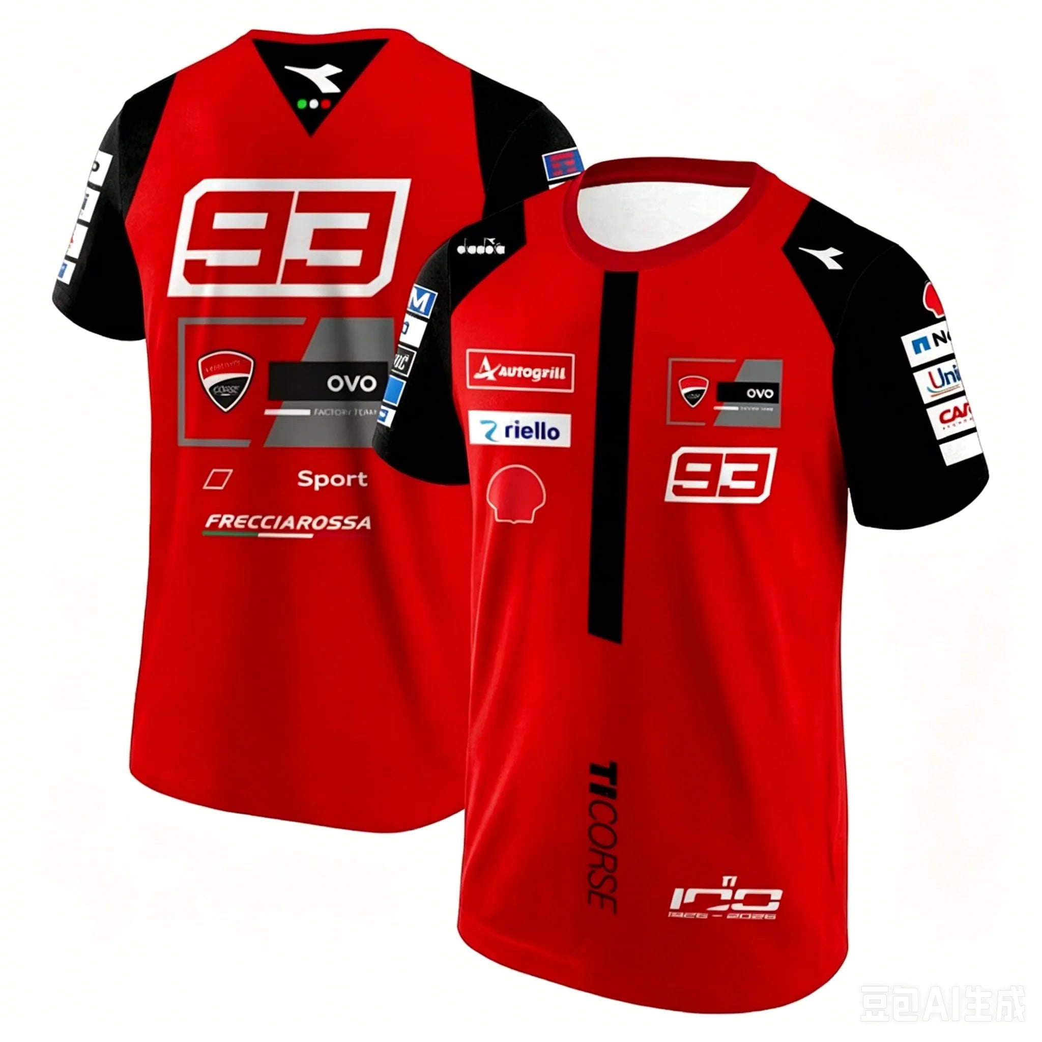 2026 New Francesco Bagnaia 63 Racing Team T-Shirts Plus Size