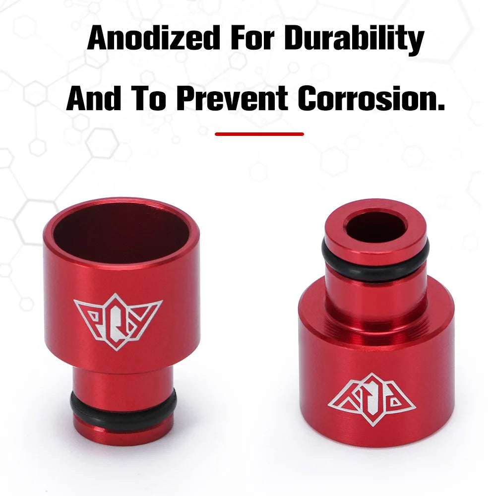 4pcs Fuel Injector Hat Fuel Nozzle Modified Auto Parts Nozzle Adapter Dedicated Fuel Flow Injector Adapter Fuel Injector
