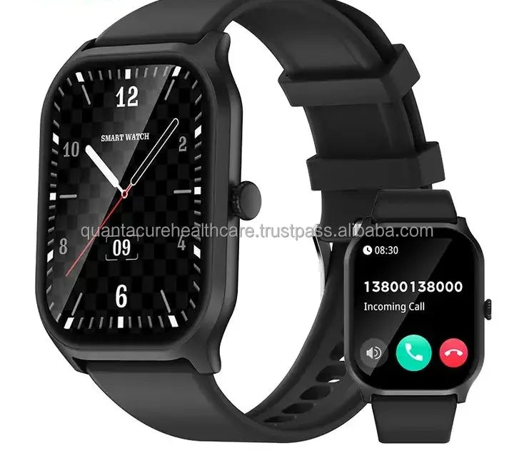 QC F1 WA-02 High Quality Fashion Android IP67 Waterproof Silica Gel Sports Fitness Smart Watch with Alarm Clock for Unisex