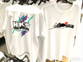 HKS T-Shirt  Drifting Drag JDM Men's and Women's Same Round Neck Cotton