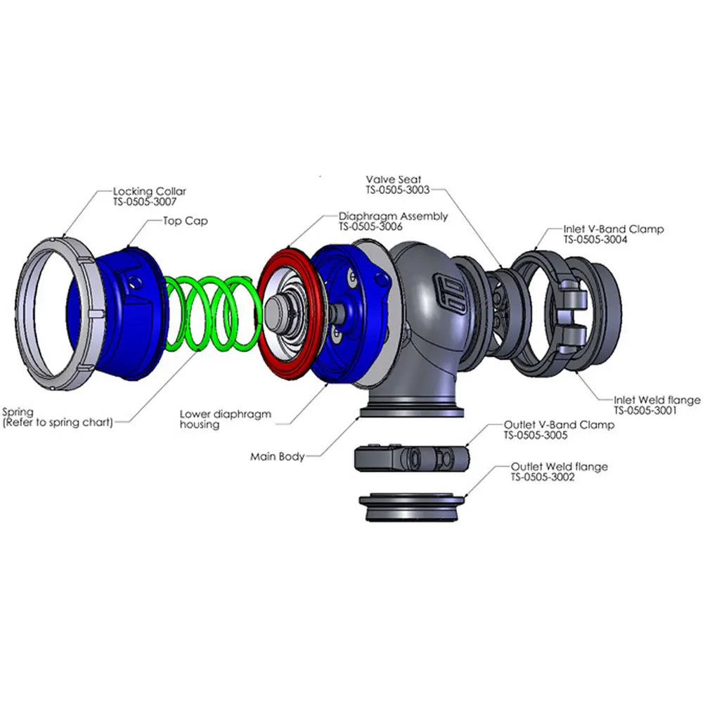 Motoring 45mm External Turbo Manifold Wastegate Supercharge Turbo Waste Gate 45mm Wastegate