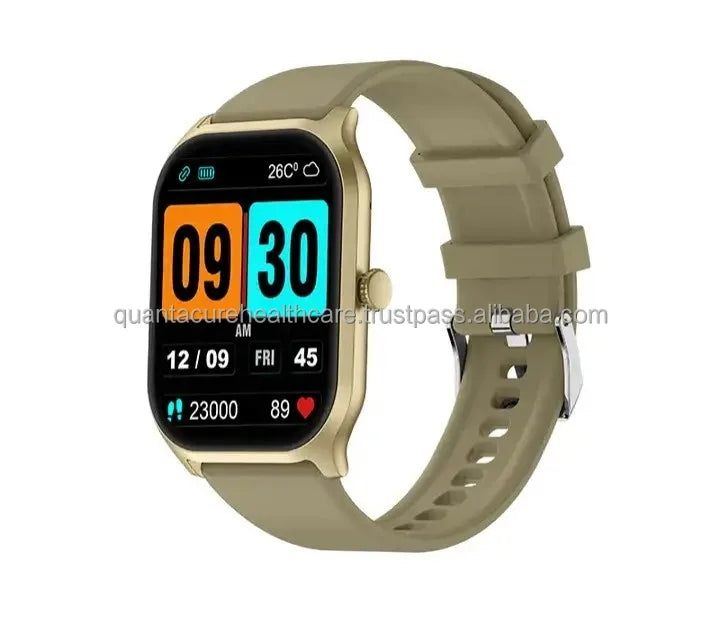 QC F1 WA-02 High Quality Fashion Android IP67 Waterproof Silica Gel Sports Fitness Smart Watch with Alarm Clock for Unisex
