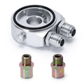 PQY - Car Aluminum Universal Oil Filter Sandwich Adapter For Oil Cooler Plate Kit AN10 PQY6721
