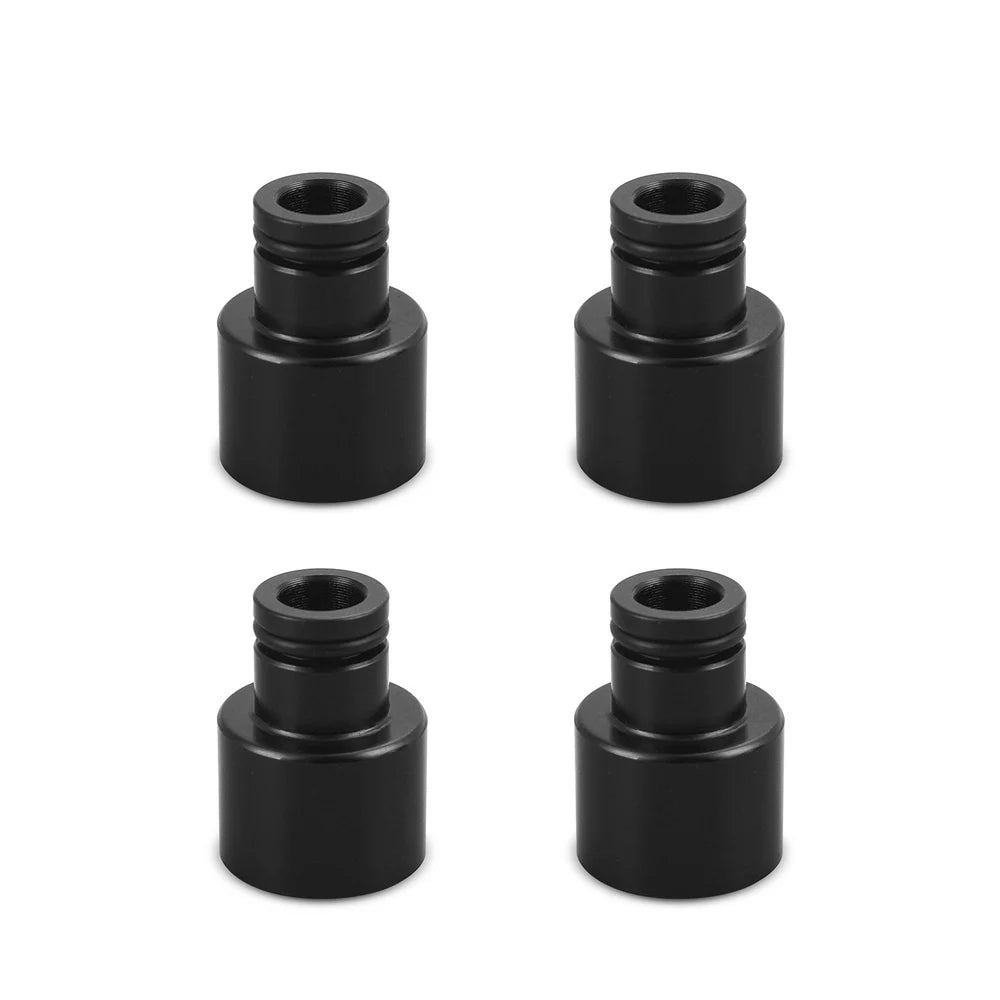 4PCS Fuel Injector Hat Fuel Nozzle Modified Auto Parts Nozzle Adapter Dedicated Fuel Flow Injector Adapter Fuel Injector
