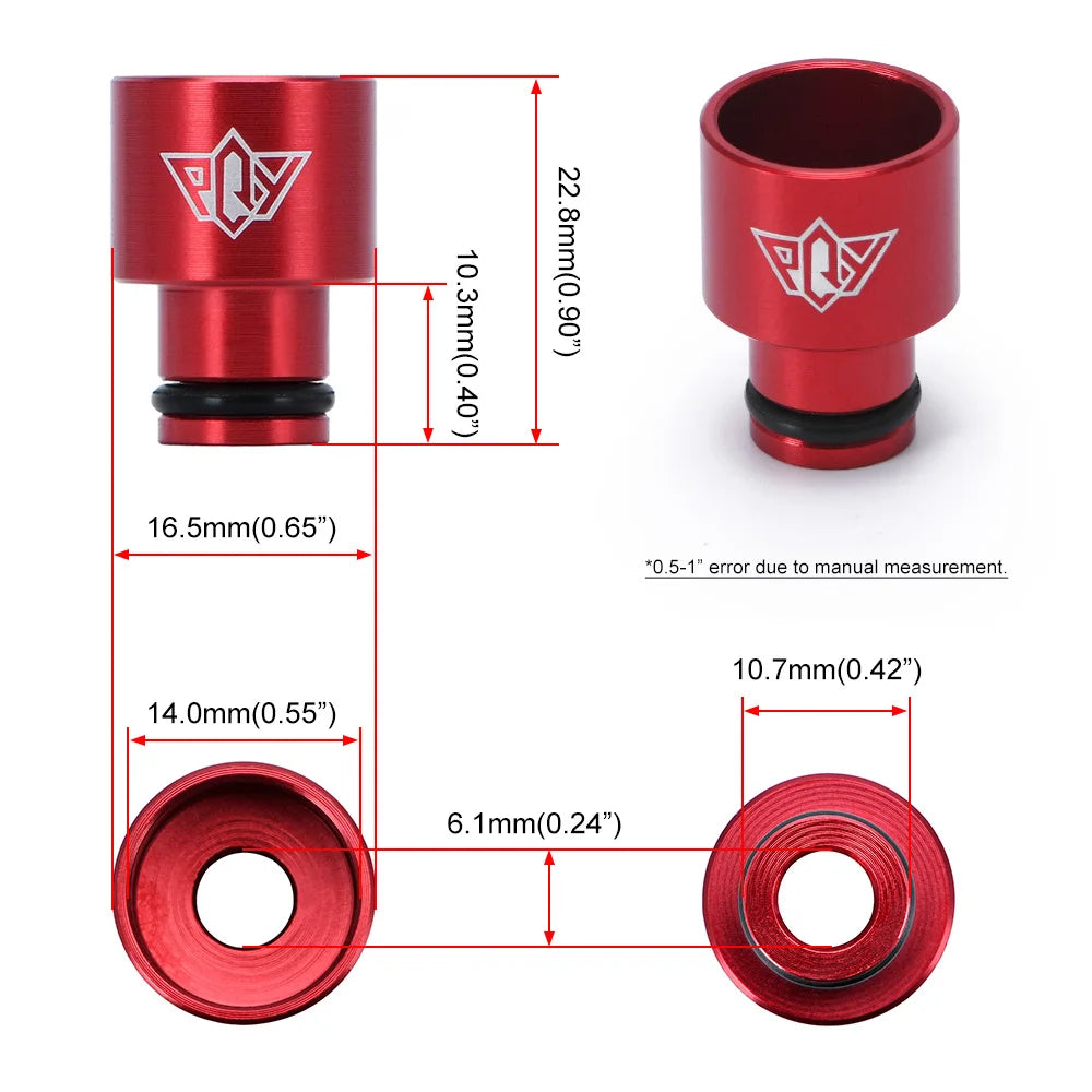 4pcs Fuel Injector Hat Fuel Nozzle Modified Auto Parts Nozzle Adapter Dedicated Fuel Flow Injector Adapter Fuel Injector