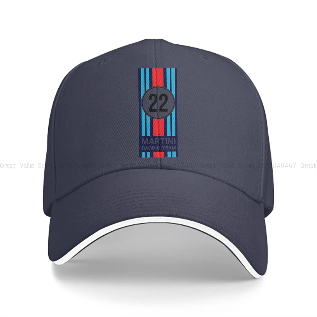 Gorra Formula 1 F1 Multicolor Hat Peaked Men's Cap Martini Racing Personalized Visor Protection Hats