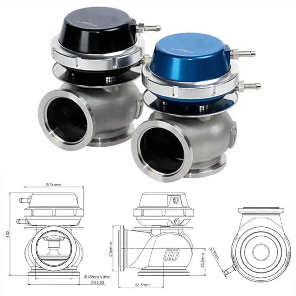 Motoring 45mm External Turbo Manifold Wastegate Supercharge Turbo Waste Gate 45mm Wastegate