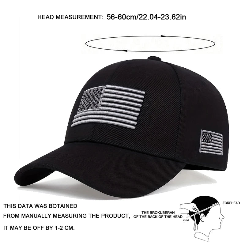 Gorra American Flag Cap for Men Snapback Hat for Men&Women Bone Gorra Casquette Fashion