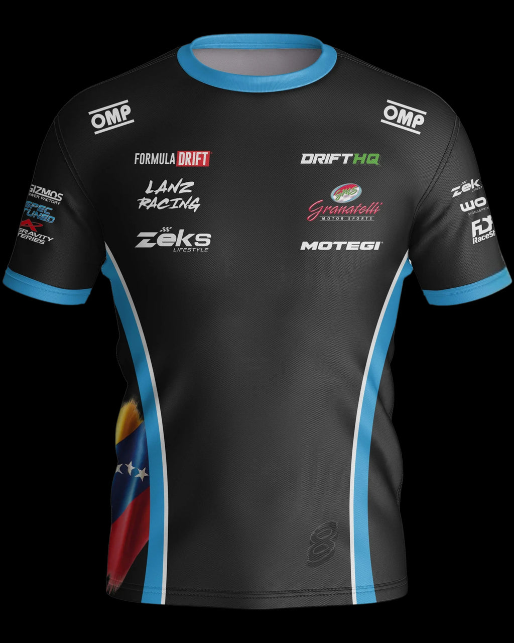 2026 New Men's Drift Racing Team T-shirt Short Sleeve Motorsport Jersey Breathable